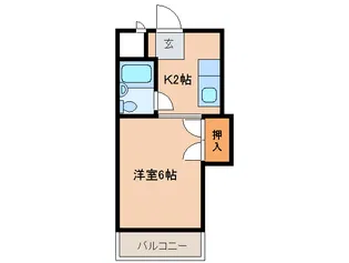 ハイファームビル【4階】の間取り