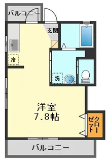 トトイハイツ【1階】の間取り