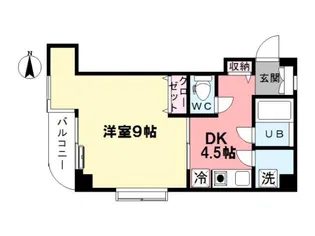 カーサ・アルタニカ【2階】の間取り