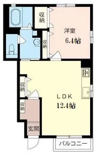 パリオリ【1階】の間取り