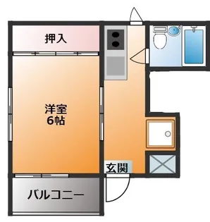 リーヴァII【1階】の間取り