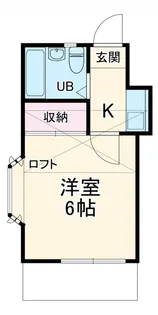 レオパレス明円町【2階】の間取り