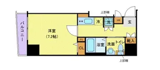 ガリシア日本橋水天宮II【2階】の間取り