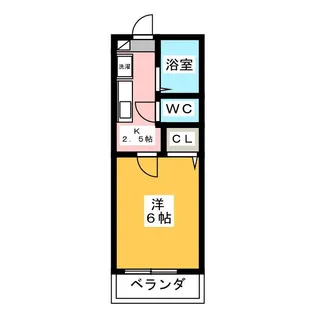 Vent Vert【2階】の間取り