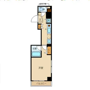 ガラ・シティ東日本橋【10階】の間取り
