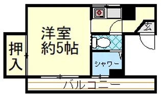 宮城県仙台市若林区穀町【マンション】の間取り