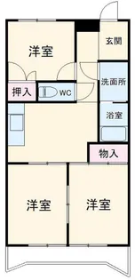 エステート23【5階】の間取り