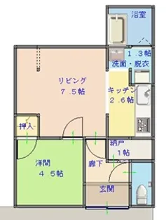 鳥取県鳥取市立川町2【一戸建】の間取り