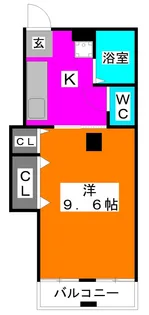 矢口ハイツ【3階】の間取り