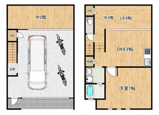 大阪府大阪市鶴見区今津北4【一戸建】の間取り