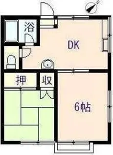 アルカサール【2階】の間取り