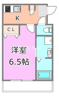 千葉県千葉市稲毛区天台5【アパート】の間取り