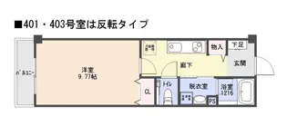 カルペ・ディエム【4階】の間取り