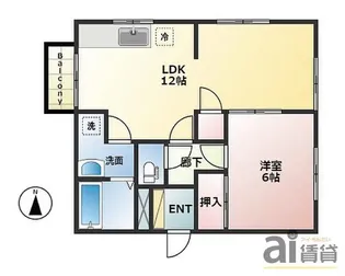 パティオ南古谷【1階】の間取り