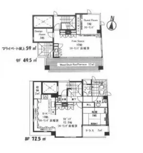 ハーベストハウス円山の間取り