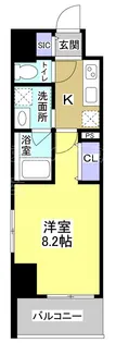 Central S 砂山町【7階】の間取り