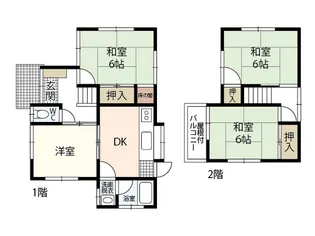 広島県安芸郡熊野町呉地5【一戸建】の間取り
