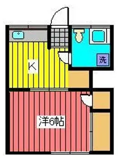 第一八重荘【2階】の間取り