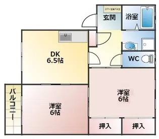 メゾンアイ【2階】の間取り