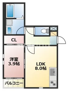 TOMORIE ZEN M2【2階】の間取り