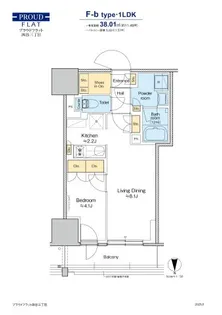 東京都新宿区四谷3【マンション】の間取り