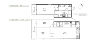 サンムラカミ25番館【3階】の間取り