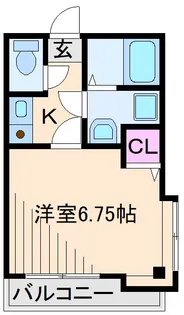 神奈川県横浜市港北区樽町1【アパート】の間取り