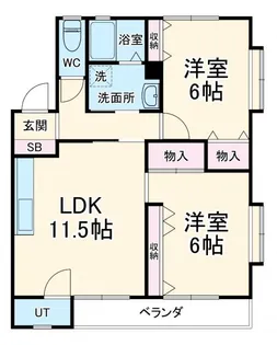 ビックストーンC【2階】の間取り