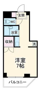 コンフォート武蔵浦和【1階】の間取り