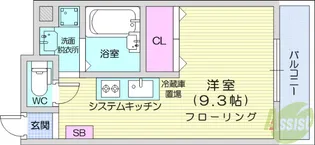 三条ハイツ【1階】の間取り