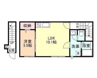 Courage【2階】の間取り