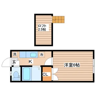 エンジェルズシェア【1階】の間取り