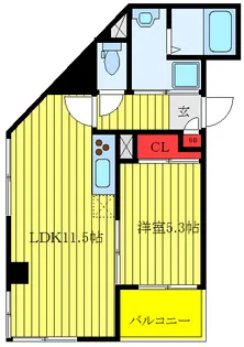 ディアネスト【2階】の間取り