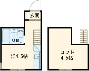 アイアン南大井【2階】の間取り