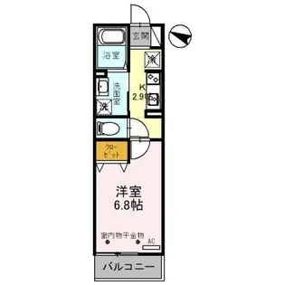 スリール ドゥ【3階】の間取り