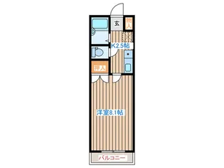 ガーデンワコーみずほ台【1階】の間取り
