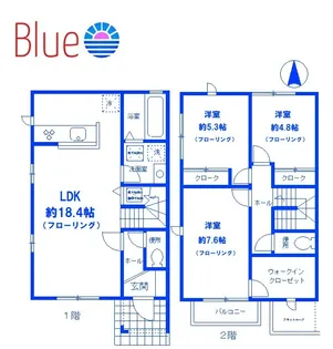 神奈川県逗子市久木5【一戸建】の間取り