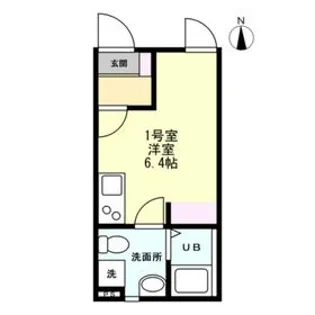 ヒルズ妙蓮寺【1階】の間取り