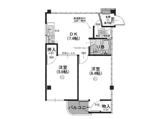 NOOK M-7【3階】の間取り
