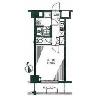 サンパティーク【2階】の間取り
