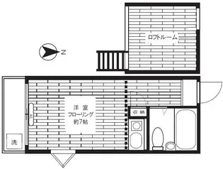 シティハイツ青葉台【2階】の間取り