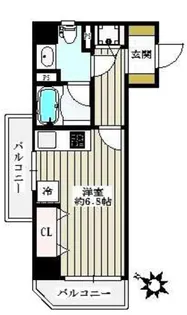 メゾン コンフォール【4階】の間取り