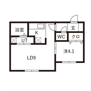 北海道札幌市豊平区平岸二条8【マンション】の間取り