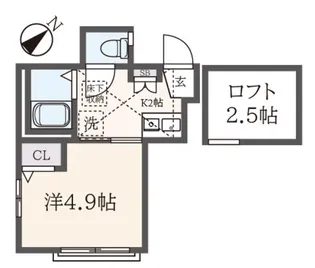 アーヴェル弘明寺【1階】の間取り