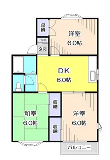 ウェンブリーA棟【1階】の間取り