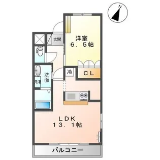 LUCENT HILLII【2階】の間取り