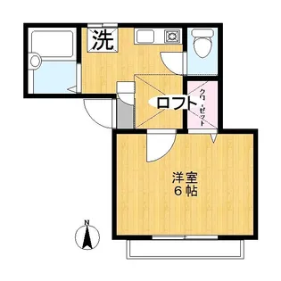 サンモール芝【2階】の間取り