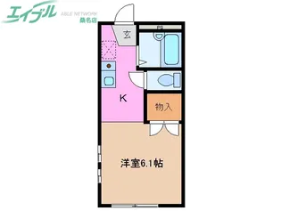 レーベンハイムIII【2階】の間取り