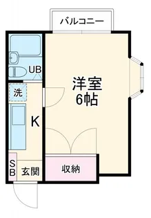 ヒルズ伊勢原【1階】の間取り