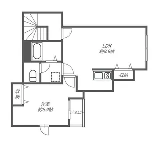 リブ・テイル【3階】の間取り